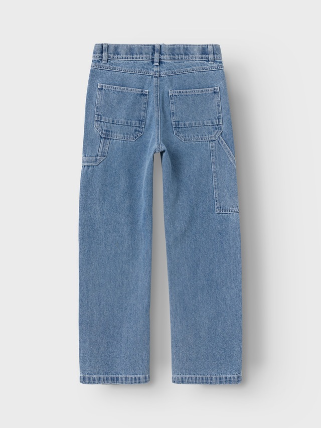 Name It 5-Pocket-Jeans »NKMRYAN für Jungen mit geradem Bein und 5-Pocket-Style« unifarben, casual, straight fit, Baumwolle, Denim