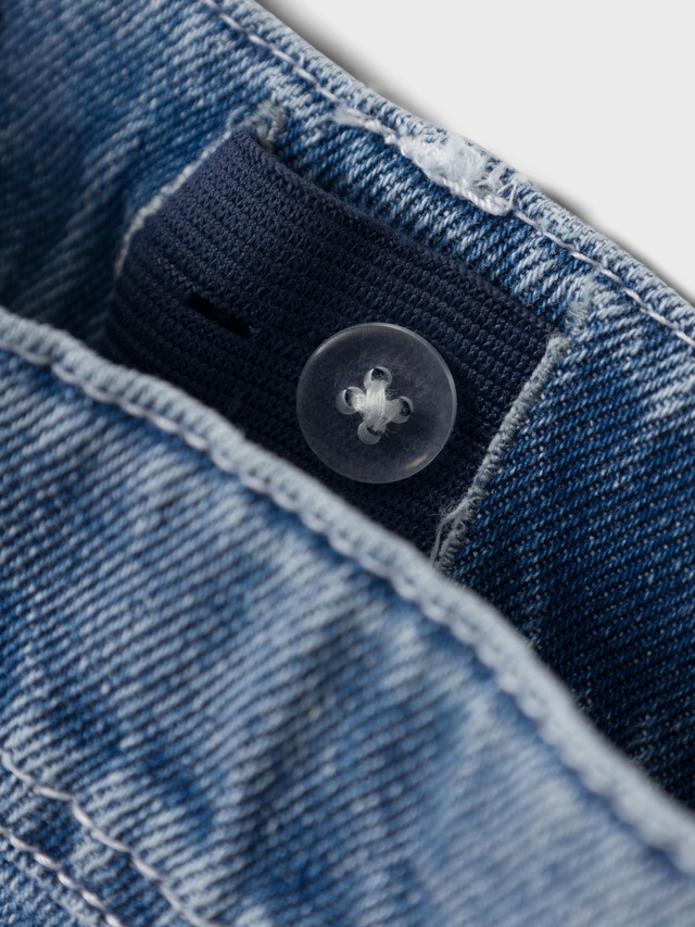 Name It 5-Pocket-Jeans »NKMRYAN für Jungen mit geradem Bein und 5-Pocket-Style« unifarben, casual, straight fit, Baumwolle, Denim