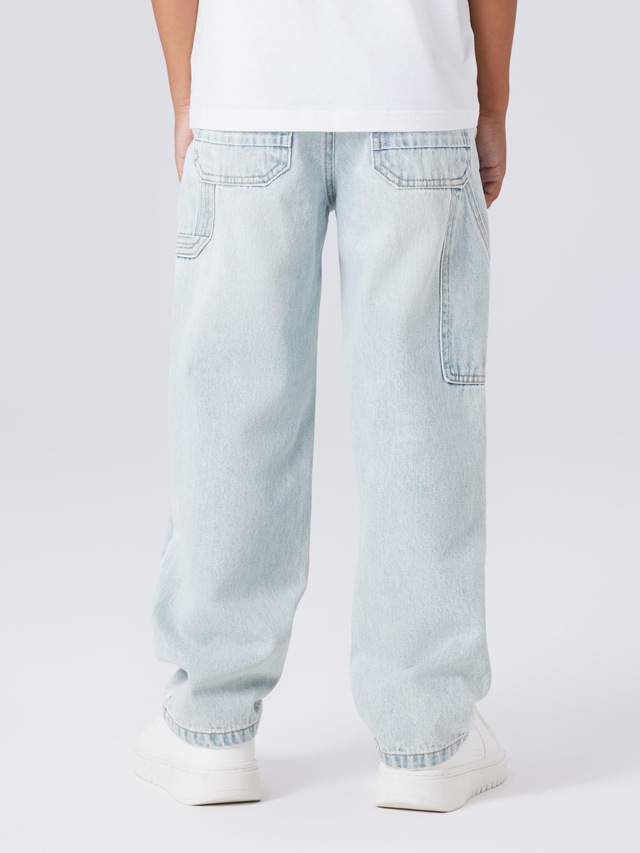 Name It 5-Pocket-Jeans »NKMRYAN für Jungen mit geradem Bein und 5-Pocket-Style« unifarben, casual, straight fit, Baumwolle, Denim