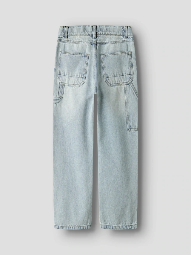 Name It 5-Pocket-Jeans »NKMRYAN für Jungen mit geradem Bein und 5-Pocket-Style« unifarben, casual, straight fit, Baumwolle, Denim