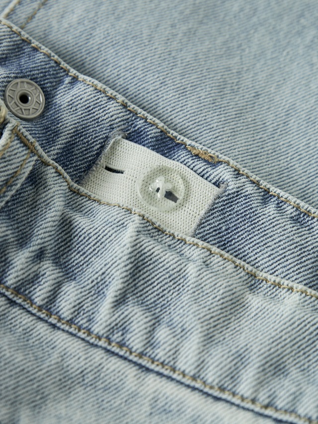 Name It 5-Pocket-Jeans »NKMRYAN für Jungen mit geradem Bein und 5-Pocket-Style« unifarben, casual, straight fit, Baumwolle, Denim