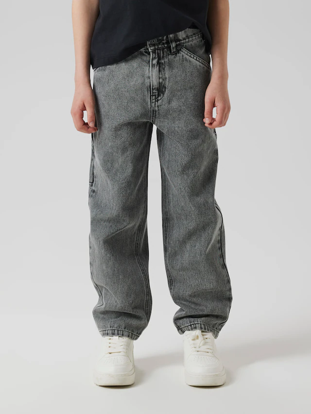 Name It 5-Pocket-Jeans »NKMRYAN für Jungen mit geradem Bein und 5-Pocket-Style« unifarben, casual, straight fit, Baumwolle, Denim