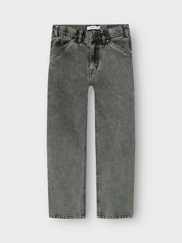 Name It 5-Pocket-Jeans »NKMRYAN für Jungen mit geradem Bein und 5-Pocket-Style« unifarben, casual, straight fit, Baumwolle, Denim
