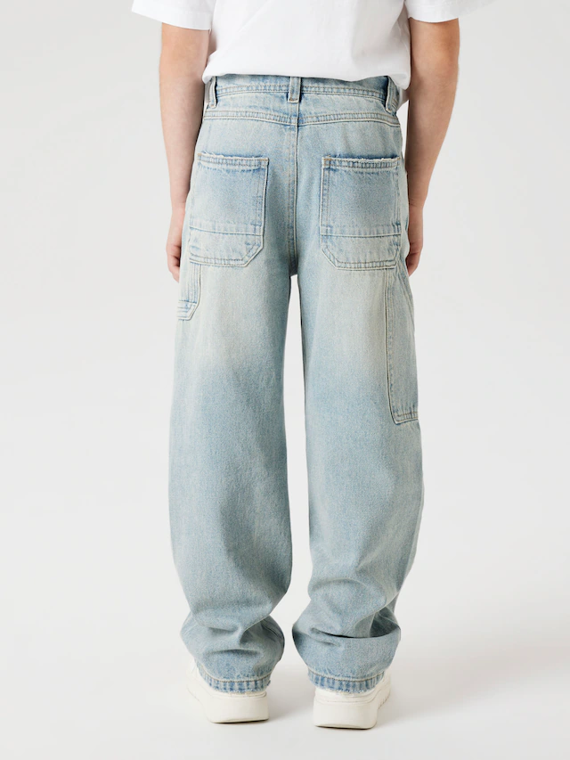 Name It 5-Pocket-Jeans »NKMRYAN für Jungen mit geradem Bein und 5-Pocket-Style« unifarben, casual, straight fit, Baumwolle, Denim