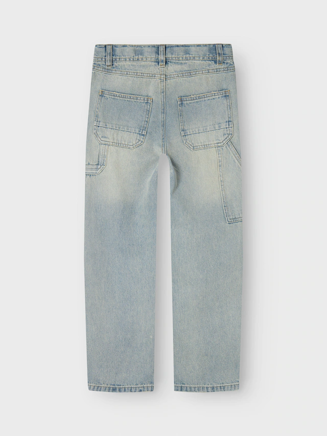Name It 5-Pocket-Jeans »NKMRYAN für Jungen mit geradem Bein und 5-Pocket-Style« unifarben, casual, straight fit, Baumwolle, Denim
