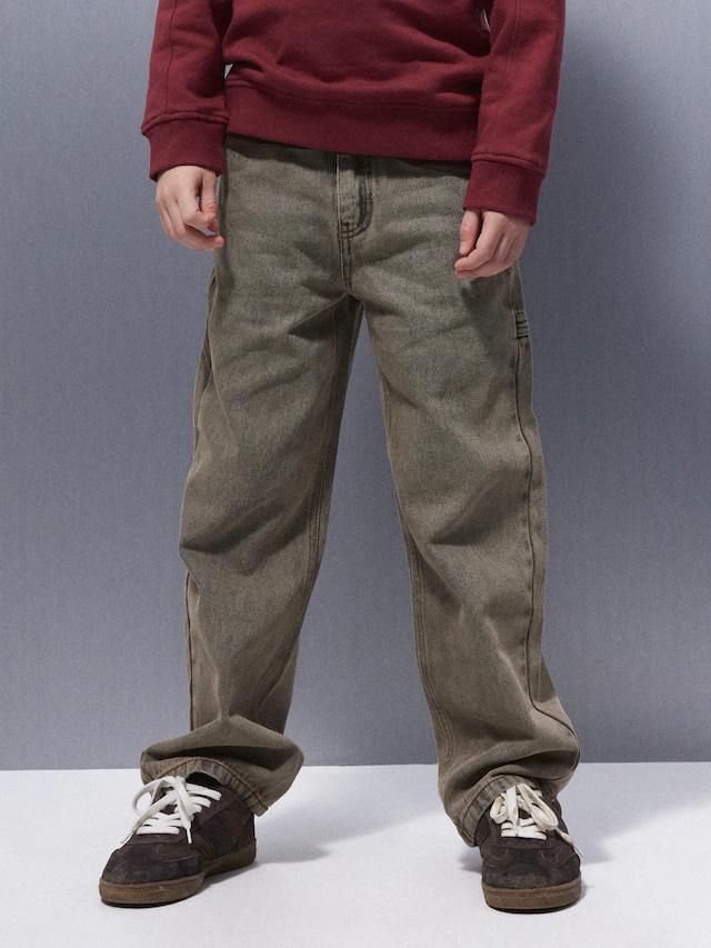 Name It 5-Pocket-Jeans »NKMRYAN für Jungen mit geradem Bein und 5-Pocket-Style« unifarben, casual, straight fit, Baumwolle, Denim
