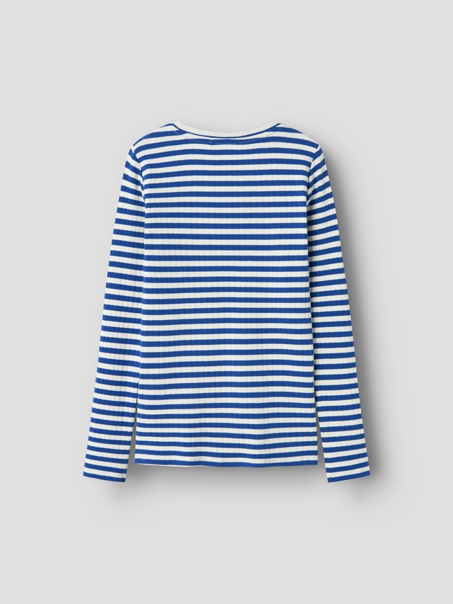 Name It Langarmshirt »NKFSURAJA XSL LS TOP NOOS« toller Ringel-Look in gerippter Qualität