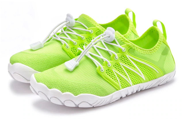 Venice Beach Aquaschuh »Badelatsche, Badeschuhe, Badeschlappe, Barfußschuh, leichter Slipper« Wasserschuh mit elastischen Bändern, schnelltrocknend VEGAN