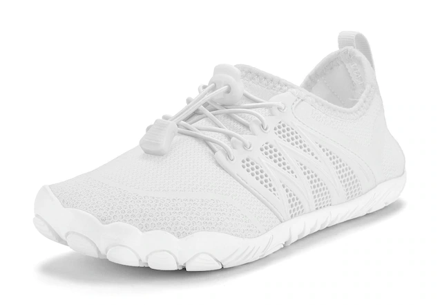 Venice Beach Aquaschuh »Badelatsche, Badeschuhe, Badeschlappe, Barfußschuh, leichter Slipper« Wasserschuh mit elastischen Bändern, schnelltrocknend VEGAN