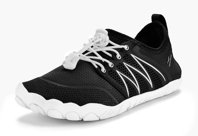 Venice Beach Aquaschuh »Badelatsche, Badeschuhe, Badeschlappe, Barfußschuh, leichter Slipper« Wasserschuh mit elastischen Bändern, schnelltrocknend VEGAN