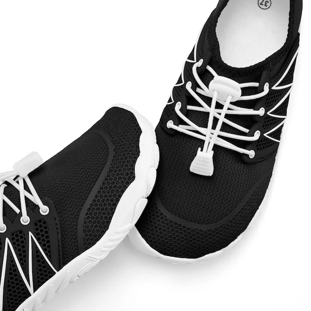 Venice Beach Aquaschuh »Badelatsche, Badeschuhe, Badeschlappe, Barfußschuh, leichter Slipper« Wasserschuh mit elastischen Bändern, schnelltrocknend VEGAN