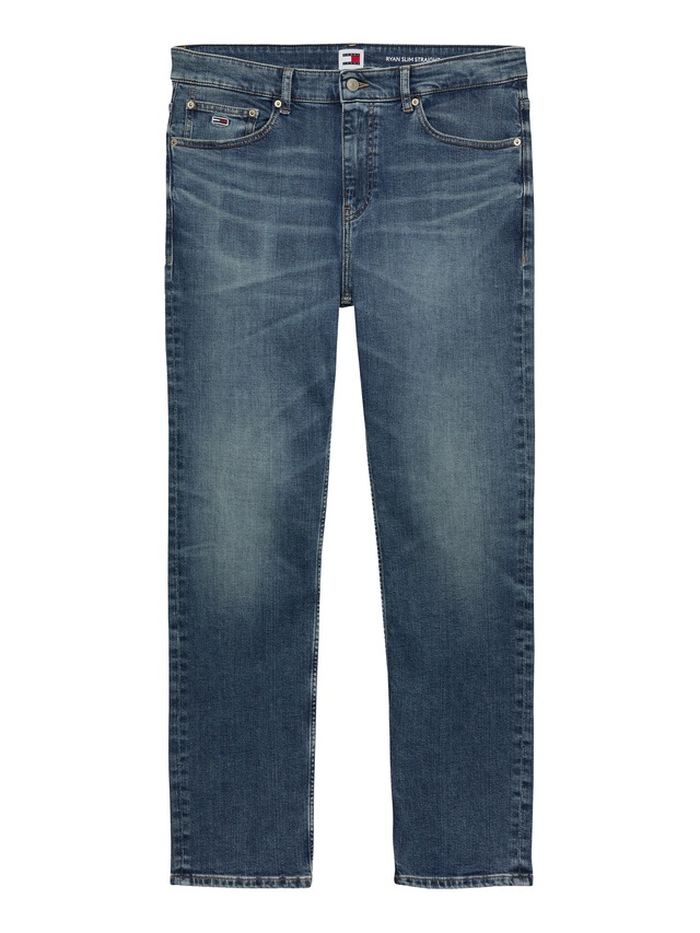 Tommy Jeans Slim-fit-Jeans »Ryan Regular Slim Straight« Slim‑Straight‑Jeans aus hochwertigem Denim regulärer Leibhöhe