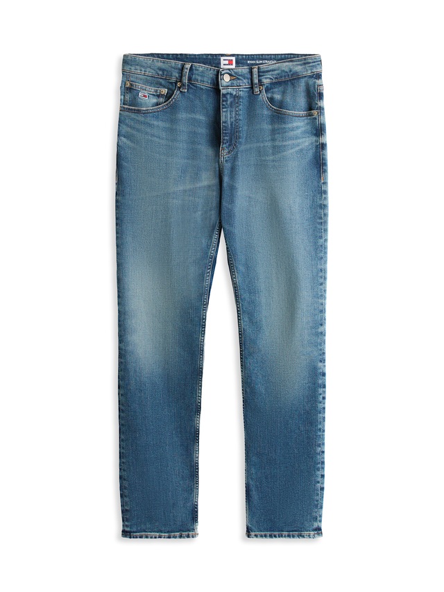 Tommy Jeans Slim-fit-Jeans »Ryan Regular Slim Straight« Slim‑Straight‑Jeans aus hochwertigem Denim regulärer Leibhöhe