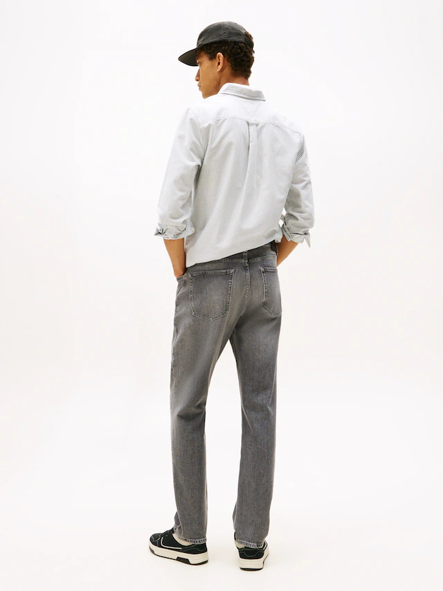 Tommy Jeans Slim-fit-Jeans »Ryan Regular Slim Straight« Slim‑Straight‑Jeans aus hochwertigem Denim regulärer Leibhöhe