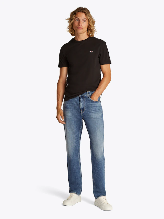Tommy Jeans Slim-fit-Jeans »Ryan Regular Slim Straight« Slim‑Straight‑Jeans aus hochwertigem Denim regulärer Leibhöhe
