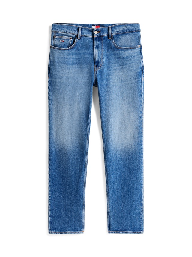 Tommy Jeans Slim-fit-Jeans »Ryan Regular Slim Straight« Slim‑Straight‑Jeans aus hochwertigem Denim regulärer Leibhöhe