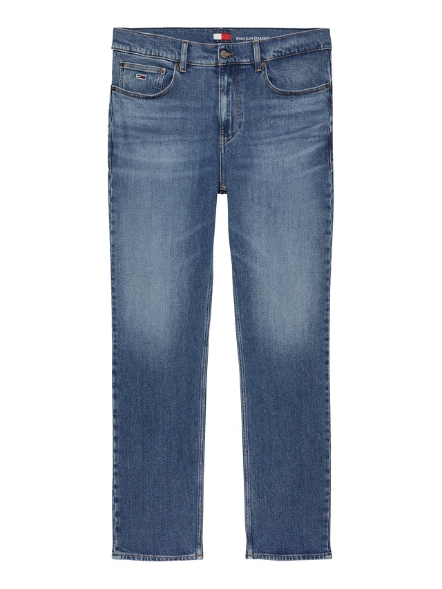 Tommy Jeans Slim-fit-Jeans »Ryan Regular Slim Straight« Slim‑Straight‑Jeans aus hochwertigem Denim regulärer Leibhöhe
