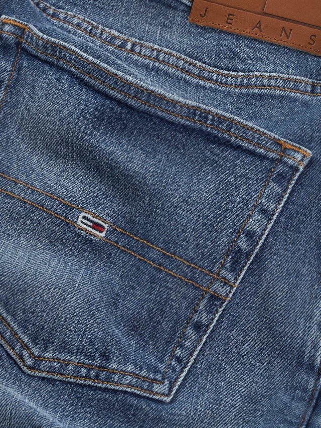Tommy Jeans Slim-fit-Jeans »Ryan Regular Slim Straight« Slim‑Straight‑Jeans aus hochwertigem Denim regulärer Leibhöhe