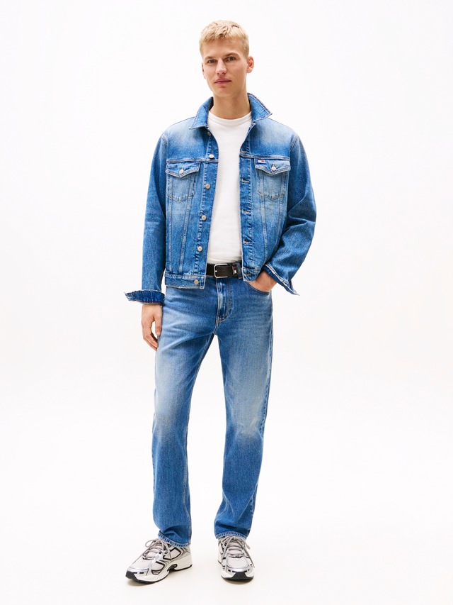 Tommy Jeans Slim-fit-Jeans »Ryan Regular Slim Straight« Slim‑Straight‑Jeans aus hochwertigem Denim regulärer Leibhöhe
