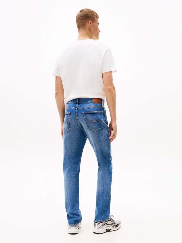 Tommy Jeans Slim-fit-Jeans »Ryan Regular Slim Straight« Slim‑Straight‑Jeans aus hochwertigem Denim regulärer Leibhöhe