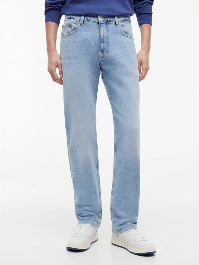 Tommy Jeans Slim-fit-Jeans »Ryan Regular Slim Straight« Slim‑Straight‑Jeans aus hochwertigem Denim regulärer Leibhöhe