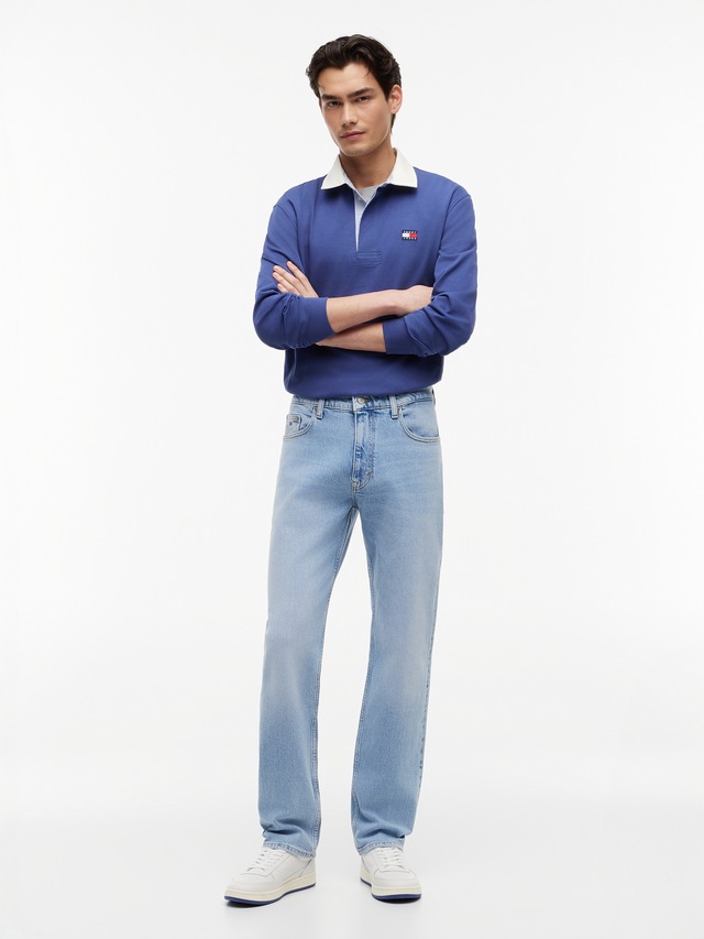 Tommy Jeans Slim-fit-Jeans »Ryan Regular Slim Straight« Slim‑Straight‑Jeans aus hochwertigem Denim regulärer Leibhöhe