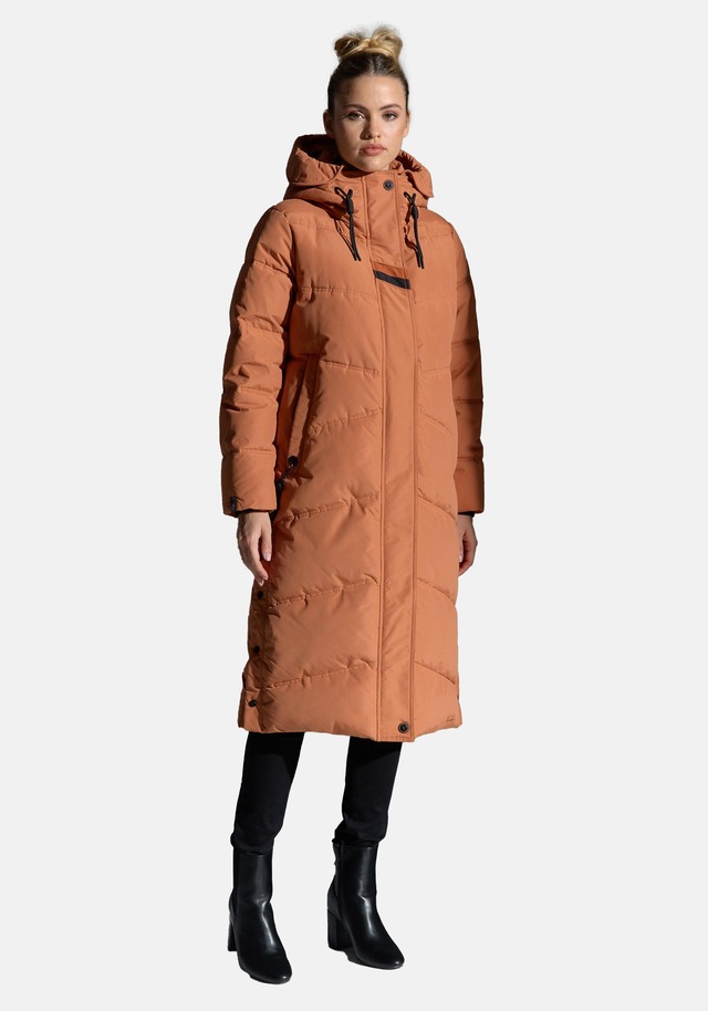 Navahoo Steppmantel »Kuschelmausi« Moderner Damen Wintermantel mit großer Kapuze