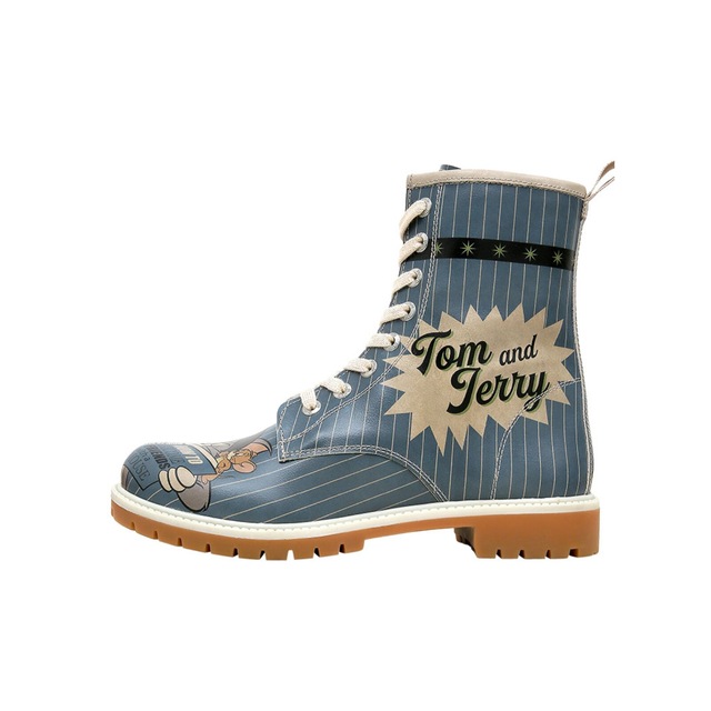 DOGO Schnürboots »Wb Longe Boots Schnürstiefel Family Rocks Damen Stiefeletten,« Handgefertigt