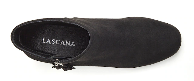LASCANA Stiefelette Stiefel, Boots mit bequemem Blockabsatz VEGAN