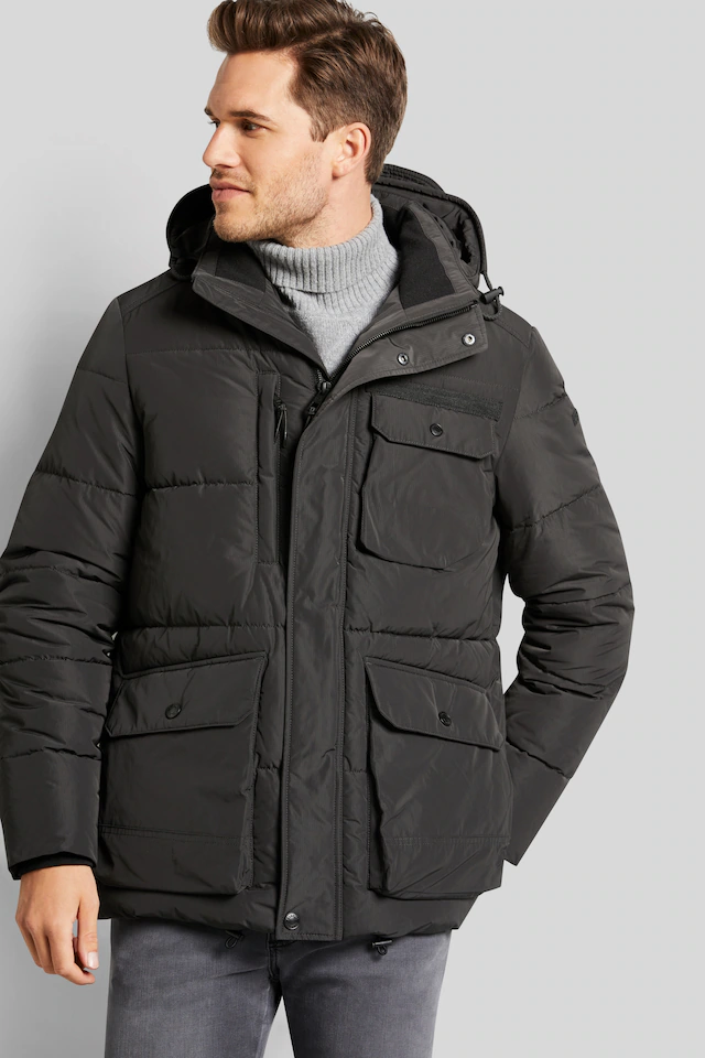 bugatti Kurzjacke mit abtrennbarer Kapuze