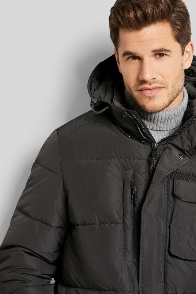 bugatti Kurzjacke mit abtrennbarer Kapuze
