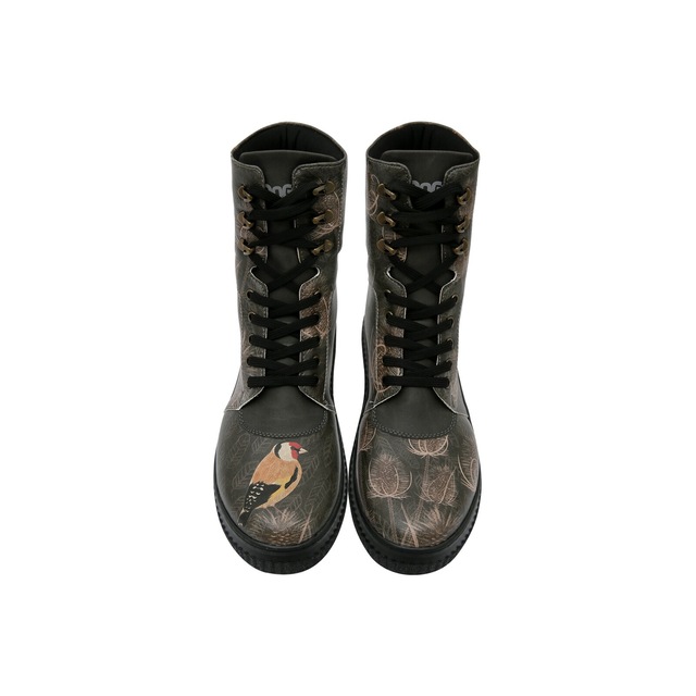 DOGO Schnürboots »Future High Top Boots Believe In Your Wings Damen Stiefeletten,« Handgefertigt