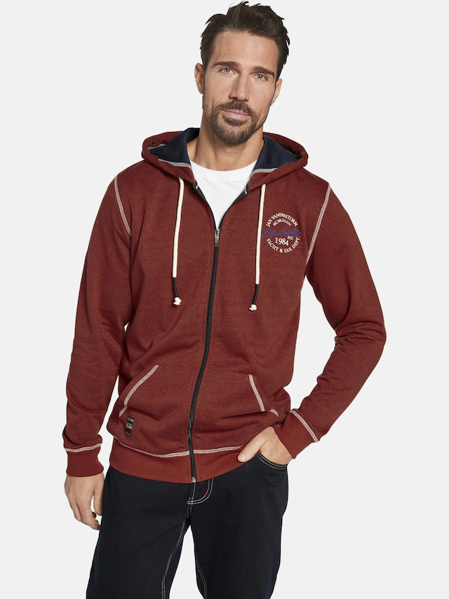 Jan Vanderstorm Kapuzensweatjacke »Sweatjacke JOKORA«