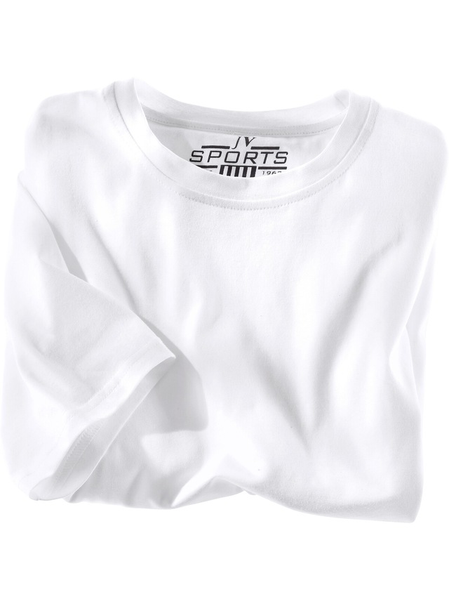 Jan Vanderstorm T-Shirt »Doppelpack T-Shirt ERKE« 2 Stk. reine Baumwolle (2er-Pack)