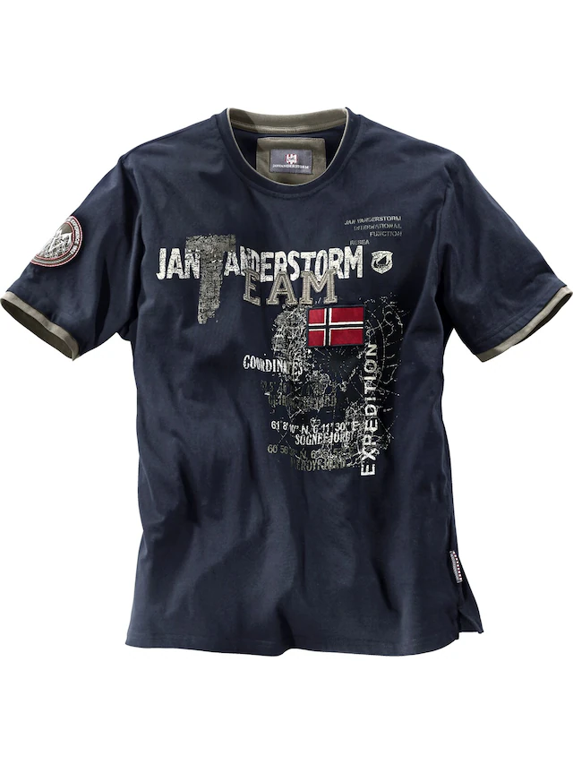 Jan Vanderstorm T-Shirt »T-Shirt SÖLVE«
