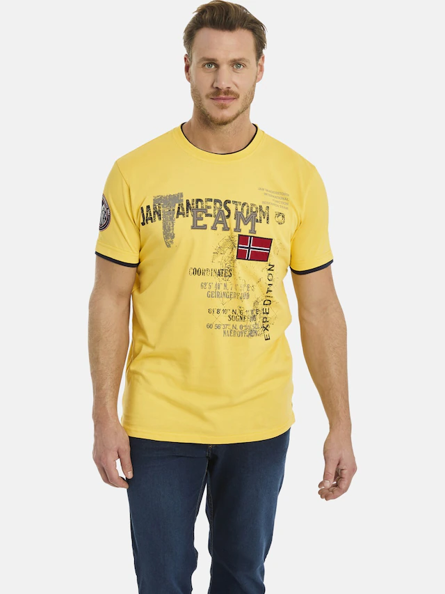 Jan Vanderstorm T-Shirt »T-Shirt SÖLVE«