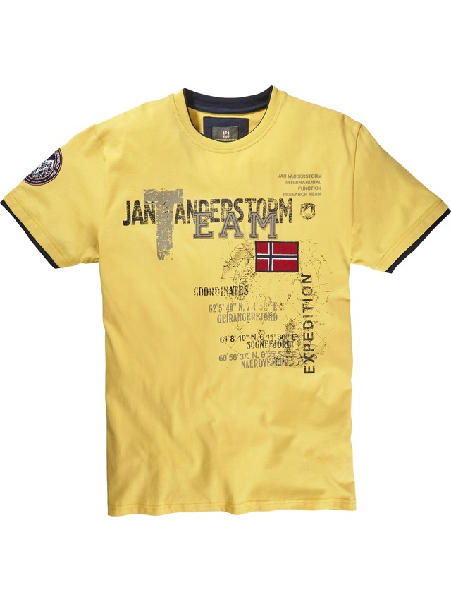 Jan Vanderstorm T-Shirt »T-Shirt SÖLVE«