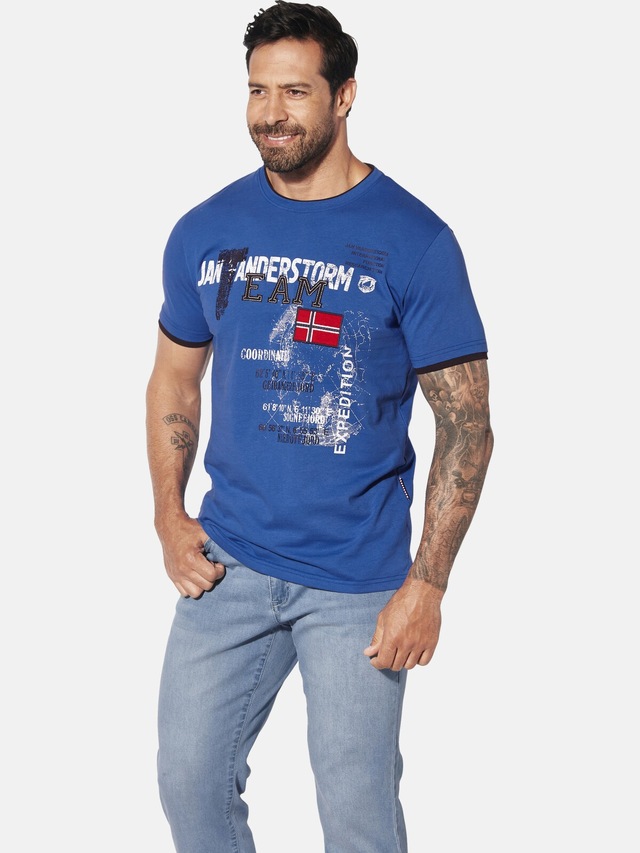 Jan Vanderstorm T-Shirt »T-Shirt SÖLVE«