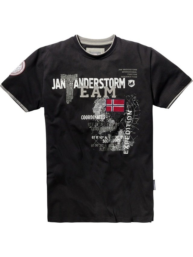 Jan Vanderstorm T-Shirt »T-Shirt SÖLVE«