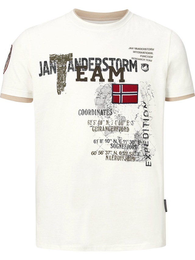 Jan Vanderstorm T-Shirt »T-Shirt SÖLVE«