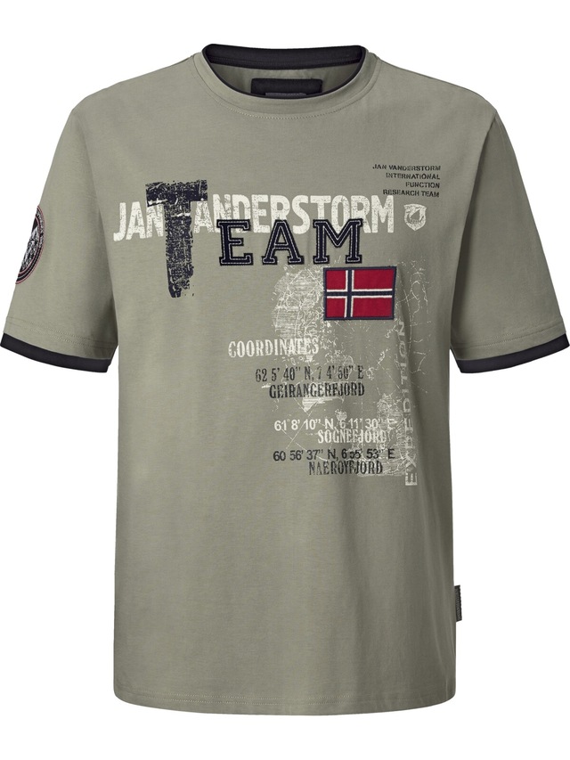 Jan Vanderstorm T-Shirt »T-Shirt SÖLVE«