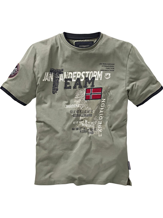 Jan Vanderstorm T-Shirt »T-Shirt SÖLVE«