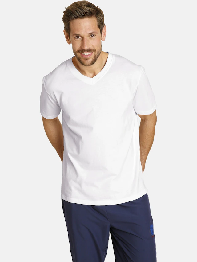 Jan Vanderstorm T-Shirt »Doppelpack T-Shirt OSMO«