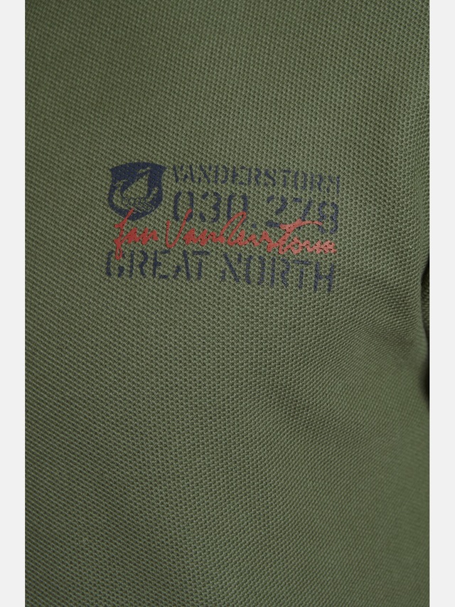 Jan Vanderstorm Langarm-Poloshirt »Langarmshirt IVOR«