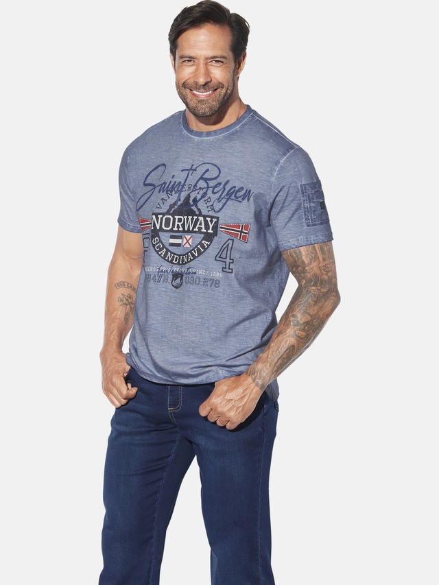 Jan Vanderstorm T-Shirt »T-Shirt HELGO«