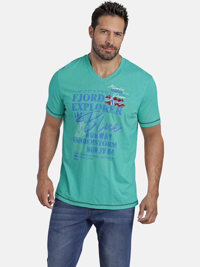 Jan Vanderstorm T-Shirt »T-Shirt NORDGER«
