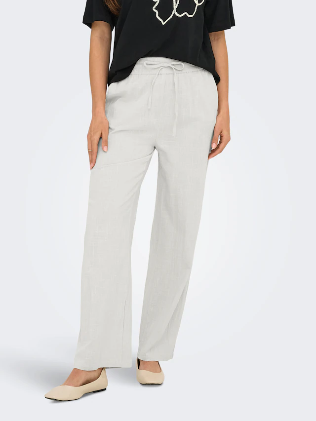 ONLY »ONLTIZANA COTTON LOOSE PANTS WVN NOOS«