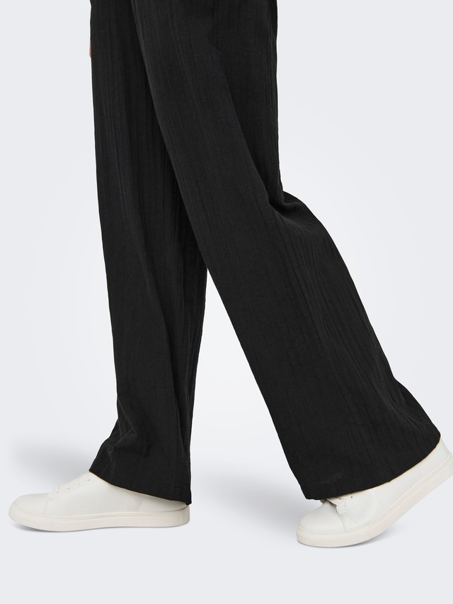 ONLY »ONLTIZANA COTTON LOOSE PANTS WVN NOOS«