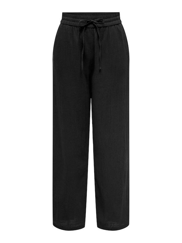 ONLY »ONLTIZANA COTTON LOOSE PANTS WVN NOOS«