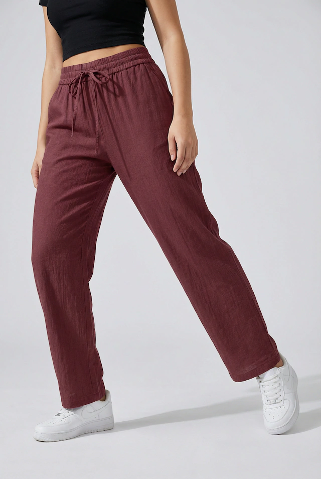 ONLY »ONLTIZANA COTTON LOOSE PANTS WVN NOOS«
